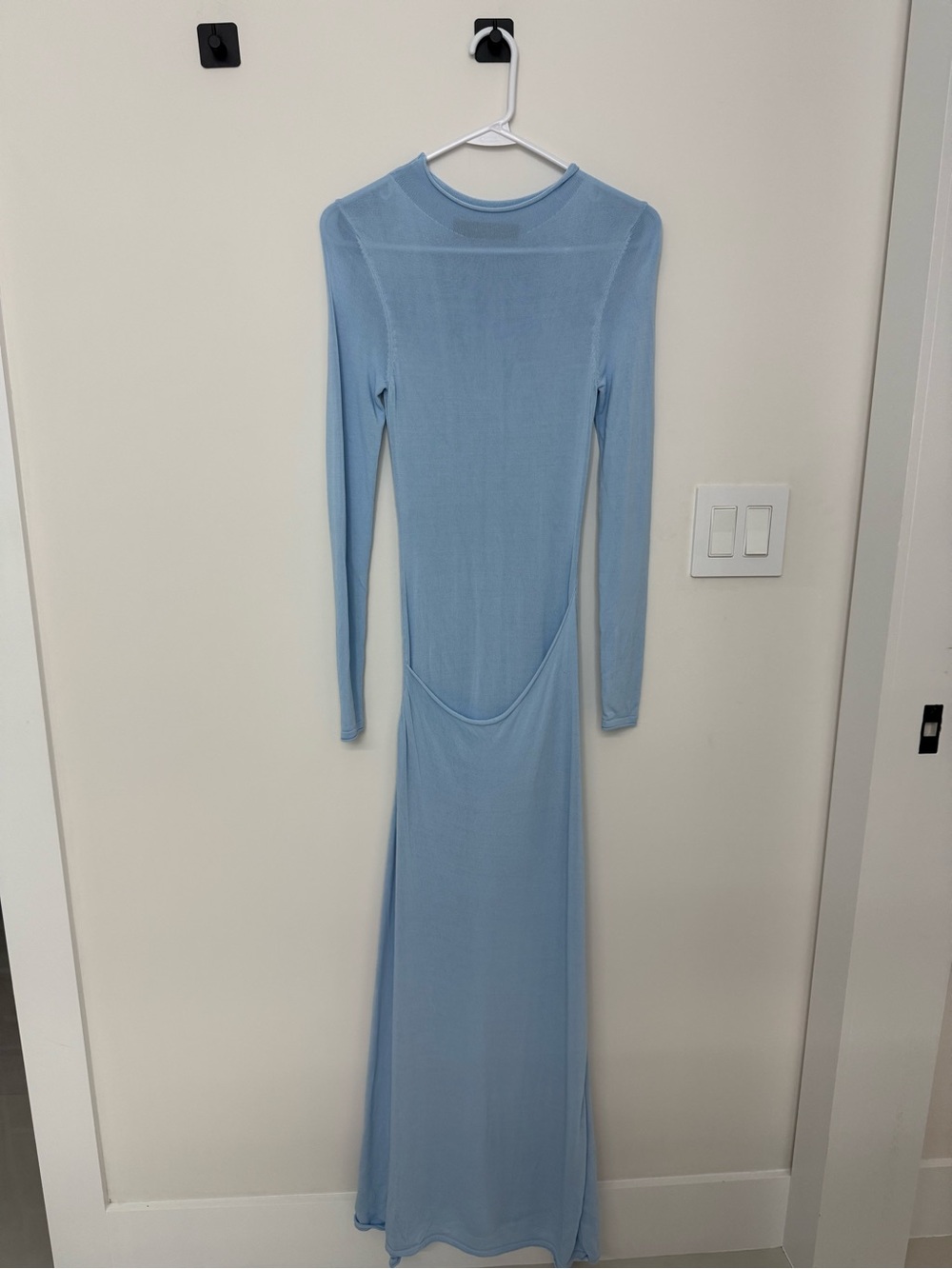 Lioness Sky Blue Long Sleeve Maxi Dress